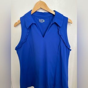 Lily Pulitzer Luxletic Martina Polo Borealis Blue XL